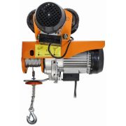 Мини-таль электрическая с тележкой канатная 220 В передвижная 600 / 1200 кг - 20/10 м РА, Сибталь