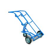 Тележка для газовых баллонов TOR ГБ-2, 2 баллона (250 пневмо колеса + 160 поворотное)