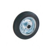 Колесо литая резина C 63 160 мм без втулки, чашек и болта (N)