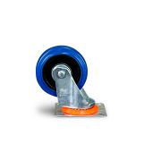 Колесо поворотное резина SRCL 42 100 мм (N)