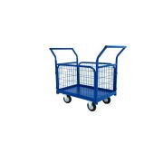 Тележка платформенная TOR ТП-6С (800х1200) г/п 435 кг (колеса 160 мм)