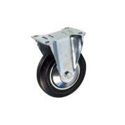 Колесо неповоротное усиленное резина FRC 46 100 мм