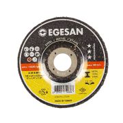EGESAN Отрезной круг STEEL 125x6x22мм, А24 R BF ,угл.сталь, металл (шлифовальный) 25шт/уп