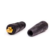 Разъем на сварочный кабель 10-25 MMQ, 14мм, папа