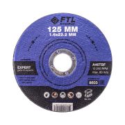 FTL Круг отрезной по металлу FTL Expert 125 х 1,6 х 22,2 мм A46TBF