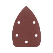 Треугольник шлифовальный на липучке (140х140х80 мм, Р120, 5 шт.)
