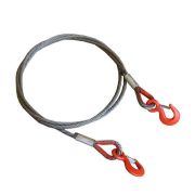 Буксир канатный TOR БТК 30,0 т 5,0 м опрессовка канат 24 мм (петля-петля)