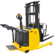 Штабелер самоходный 1,25 т 2,0 м XILIN CQDH12A-I с раздвижными вилами и противовесом (c платформой)