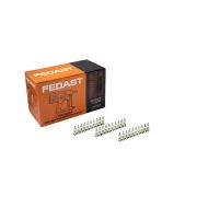 Гвозди 2.7*22 мм для металла и непрочного бетона винтовые с кованым наконечником(1000 шт/уп) FEDAST