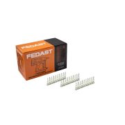 Гвозди для металла и непрочного бетона тип CN (2,7*25 мм винтовые, 1000 шт/уп) FEDAST